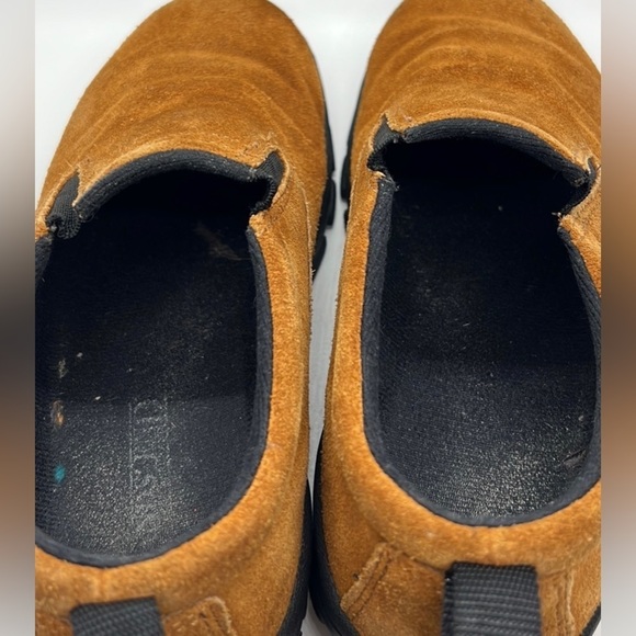 Landsβ End Men's Insulated Comfort Mocs, Vibram Arctic Grip Sz 6 - Picture 3 of 5